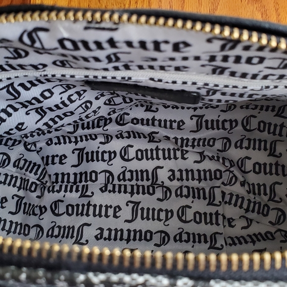 Juicy Couture Gothic Status Black Crazy For You Dome Satchel New. - Picture 3 of 8